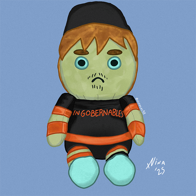 A study of sorts on this cute silly little Naito plush.